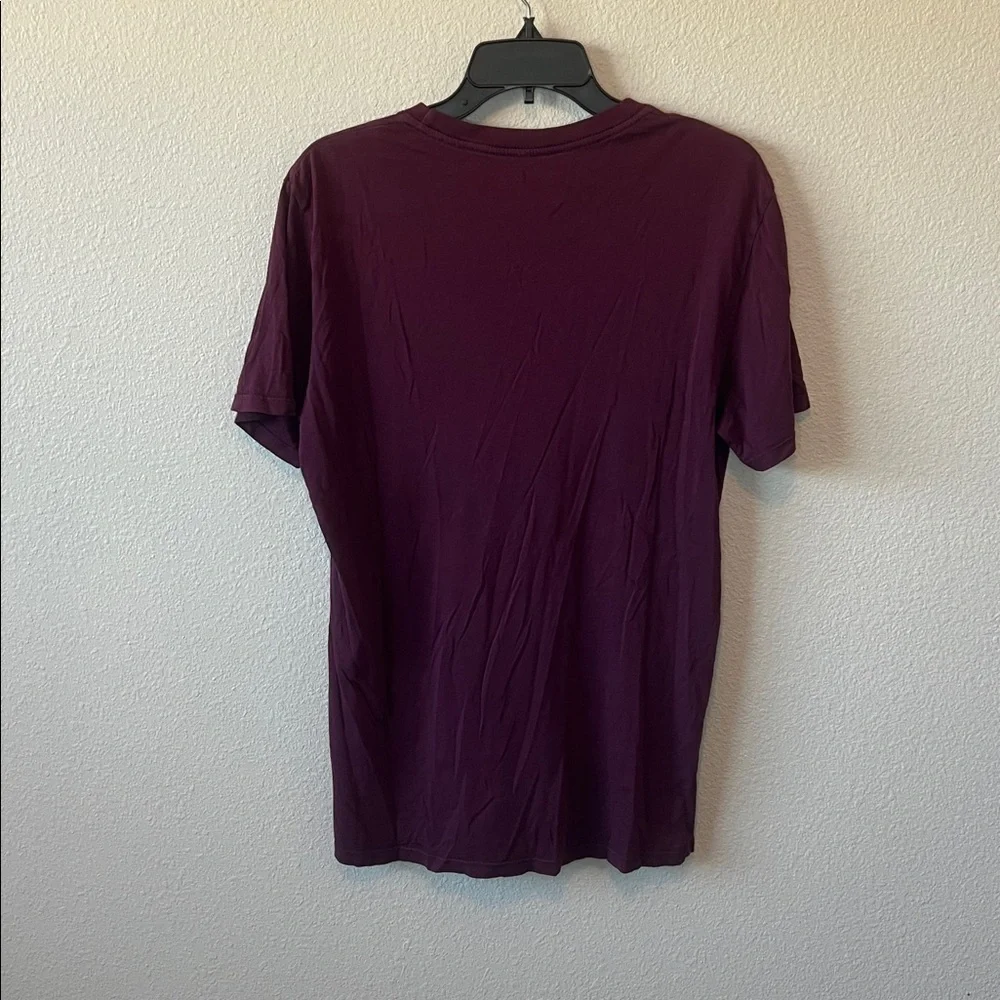 Everlane 100% Cotton Short Sleeve TShirt Purple Size Medium - Picture 3 of 7